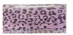 粉紫豹拋棄式口罩(3入)